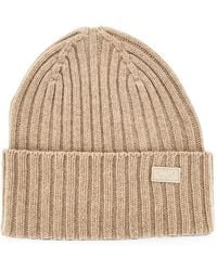 Weekend by Maxmara - Ribbed-Knit Beanie Hat - Lyst