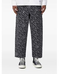 A Bathing Ape - Vaqueros Carpenter Con Motivo Del Logo - Lyst
