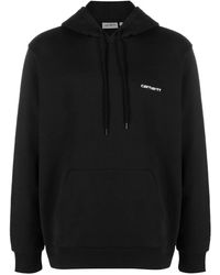 Carhartt - Script Embroidered Pullover Hoodie - Lyst