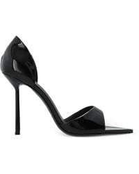 Le Silla - Pointed Open Toe Pumps - Lyst