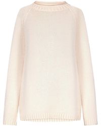 Loulou de Saison - Raglan-Sleeve Ribbed Sweater - Lyst