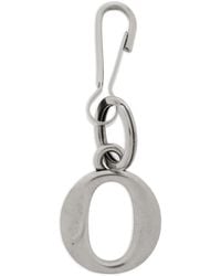 Balenciaga - Letter-Charm Keyring - Lyst