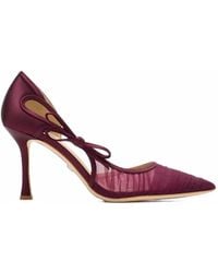 Badgley Mischka - Rayna Bow-Detail Pumps - Lyst