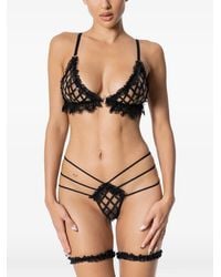 GOD SAVES QUEENS - Lattice Strappy Thong - Lyst