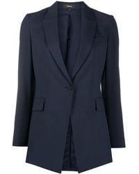 Theory - Single Breasted Blazer - Lyst