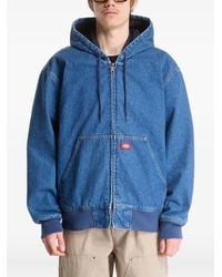 Dickies - Lined Hooded Denim Jacket - Lyst