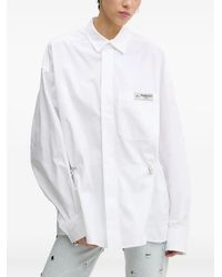 Fiorucci - Hemd Mit Kordelzug-Patch - Lyst