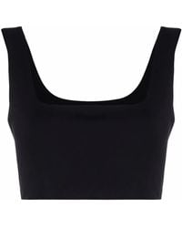 MANURI - Haut Crop Miss Jane À Design Sans Manches - Lyst