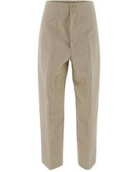 Gentry Portofino - Pantalon Évasé À Taille Haute - Lyst