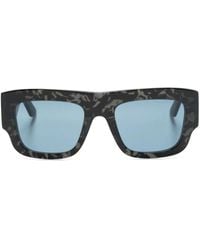 McQueen - Am 0449S Square-Frame Sunglasses - Lyst