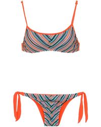 Amir Slama - Top De Bikini Estampado - Lyst