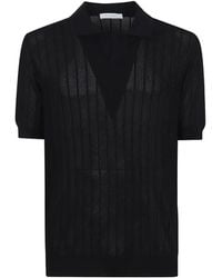 Cruciani - Open-Knit T-Shirt - Lyst