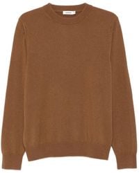 Sandro - Ribbed-Trim Cashmere Sweater - Lyst