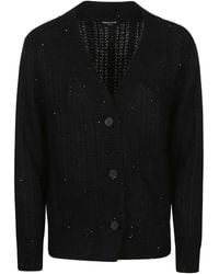 Fabiana Filippi - Cardigan À Design Brodé De Sequins - Lyst