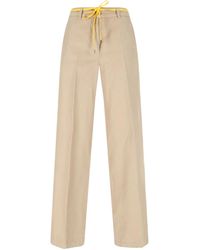 Aspesi - Pressed-Crease Trousers - Lyst