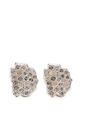 Rosa Maria - ダイヤモンド ピアス スターリングシルバー - Lyst