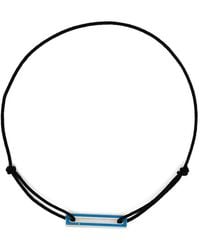 Le Gramme - Lacquered Cord Bracelet 1,7G - Lyst