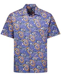 A.P.C. - Ross Graphic-Print Shirt - Lyst