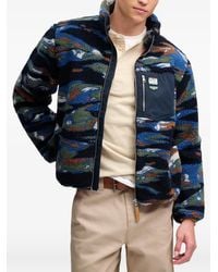 Superdry - Terrain Zip-Up Fleece Jacket - Lyst