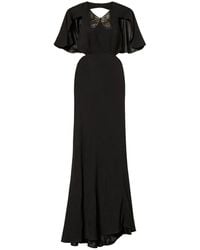 Twinset - Abito Con Motivo Intrecciato - Lyst