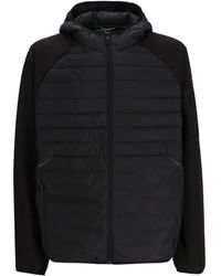 BOSS - Piumino Con Cappuccio - Lyst
