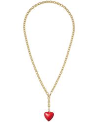 Roxanne Assoulin - The Mini Puffy Heart Necklace - Lyst