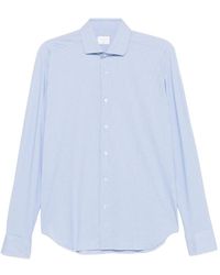 Xacus - Spread-Collar Button-Down Shirt - Lyst