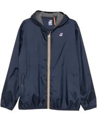 K-Way - Veste Zippée À Patch Logo - Lyst