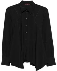 High - Panelled Asymmetric Shirt - Lyst