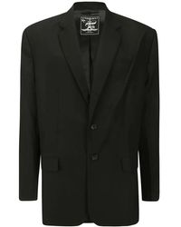 Y. Project - Blazer Met Gekerfde Revers - Lyst