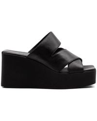 Vic Matié - Platform Crossover Sandals - Lyst