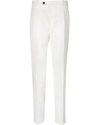 Berwich - Pantaloni Con Pieghe Frontali - Lyst