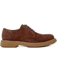 Camper - Norman Lace-Up Suede Derby Shoes - Lyst