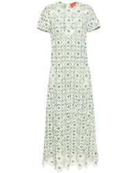 La DoubleJ - Macramé Swing Dress - Lyst
