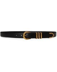 Ralph Lauren - Metal-Keeper Skinny Belt - Lyst