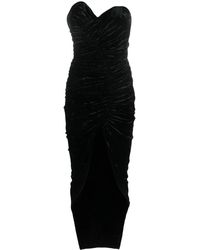 Alexandre Vauthier - Vestido Con Escote Palabra De Honor - Lyst