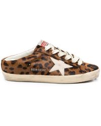Golden Goose - Baskets Super-Star À Imprimé Léopard - Lyst