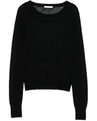 Patrizia Pepe - Pullover mit U-Boot-Ausschnitt - Lyst