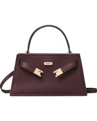 Tory Burch - Mini Lee Radziwill Pebble Tote Bag - Lyst
