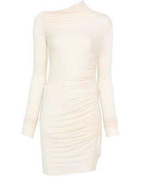Rick Owens - Draped Mini Dress - Lyst