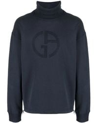 Giorgio Armani - Virgin Wool Roll Neck Jumper - Lyst