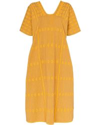 Pippa Holt Kaftan Jurk Met Zakken - Oranje