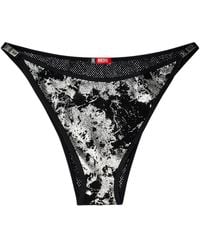 DIESEL - X Savage X Fenty Foiled Briefs - Lyst