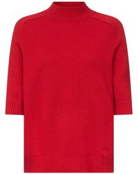 Loulou de Saison - Ruth Short-Sleeve Sweater - Lyst