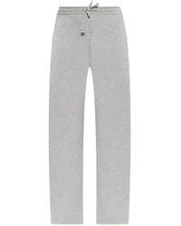 Victoria Beckham - Jules Drawstring-Waist Track Pants - Lyst
