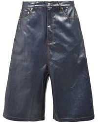 BREATH - Coated Carpenter Shorts - Lyst