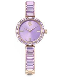 Swarovski - Crystal-Embellished 25Mm Watch - Lyst