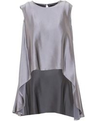 ELEH - Asymmetrische Top Met Ronde Hals - Lyst