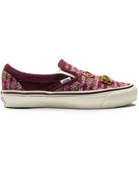 Vans - Premium Classic Slip-On Sneakers - Lyst