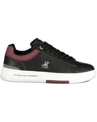 U.S. Grand - Logo-Print Low-Top Sneakers - Lyst